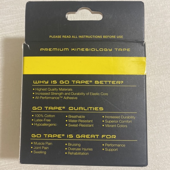(1) GO Tape; 20 Pre-cut Strips & (4) WAR Tapes; Easy Tear Athletic Fight… - Picture 5 of 7